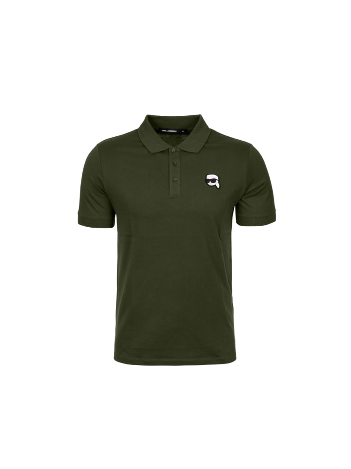 

Karl Lagerfeld Рубашка-поло 745710 темно-зеленого цвета, Зеленый, Karl Lagerfeld Рубашка-поло 745710 темно-зеленого цвета