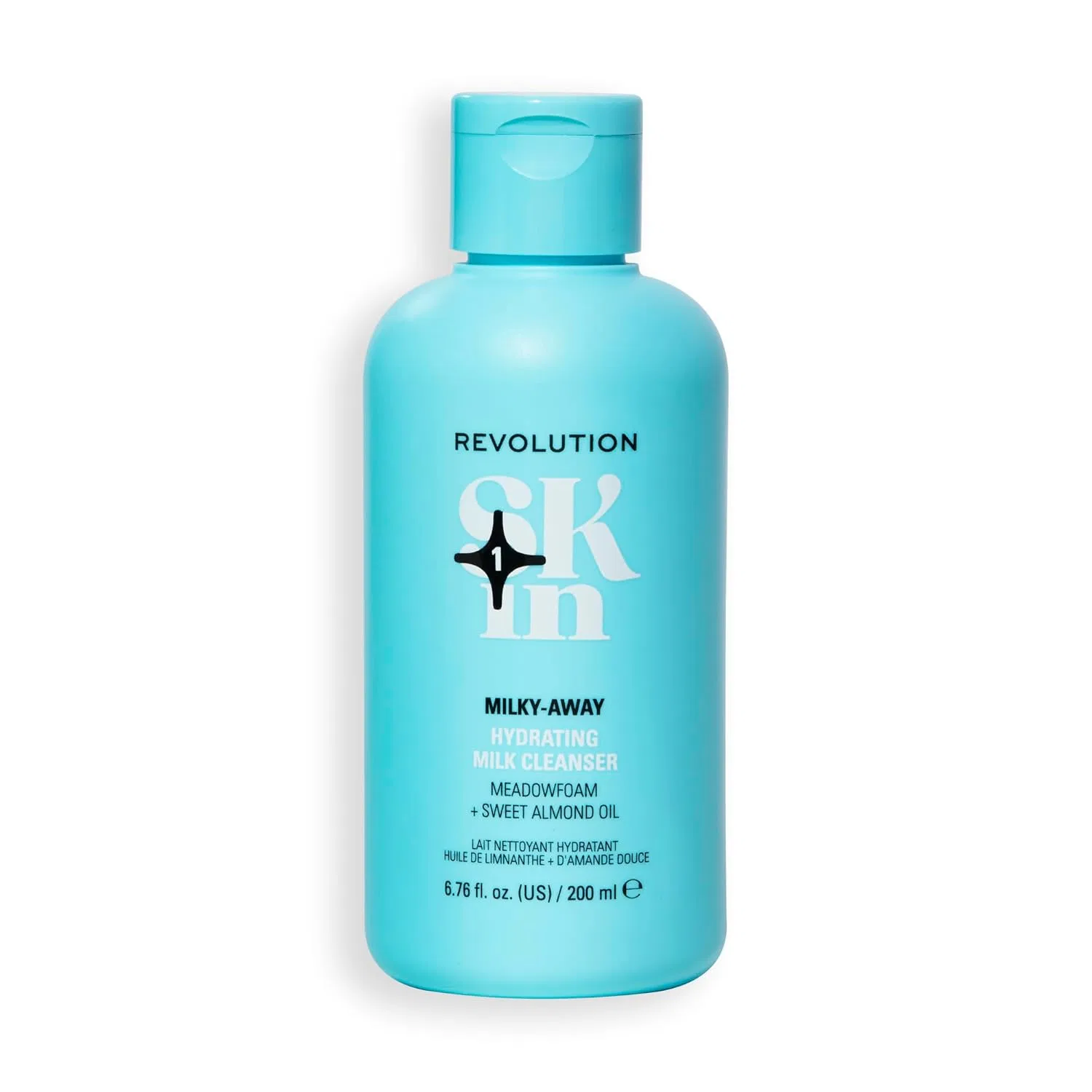 Молочко для умывания Revolution Skincare London — Увлажняющее очищающее молочко «Milky-Away» от Skin, 200 мл