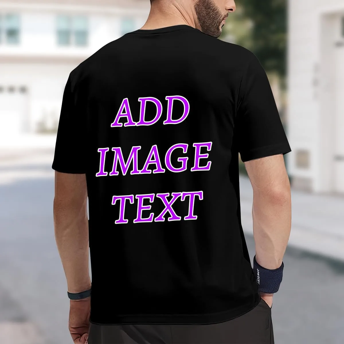 Футболка Custom T Shirts, Unisex, Cotton, Short Sleeve — фото 3