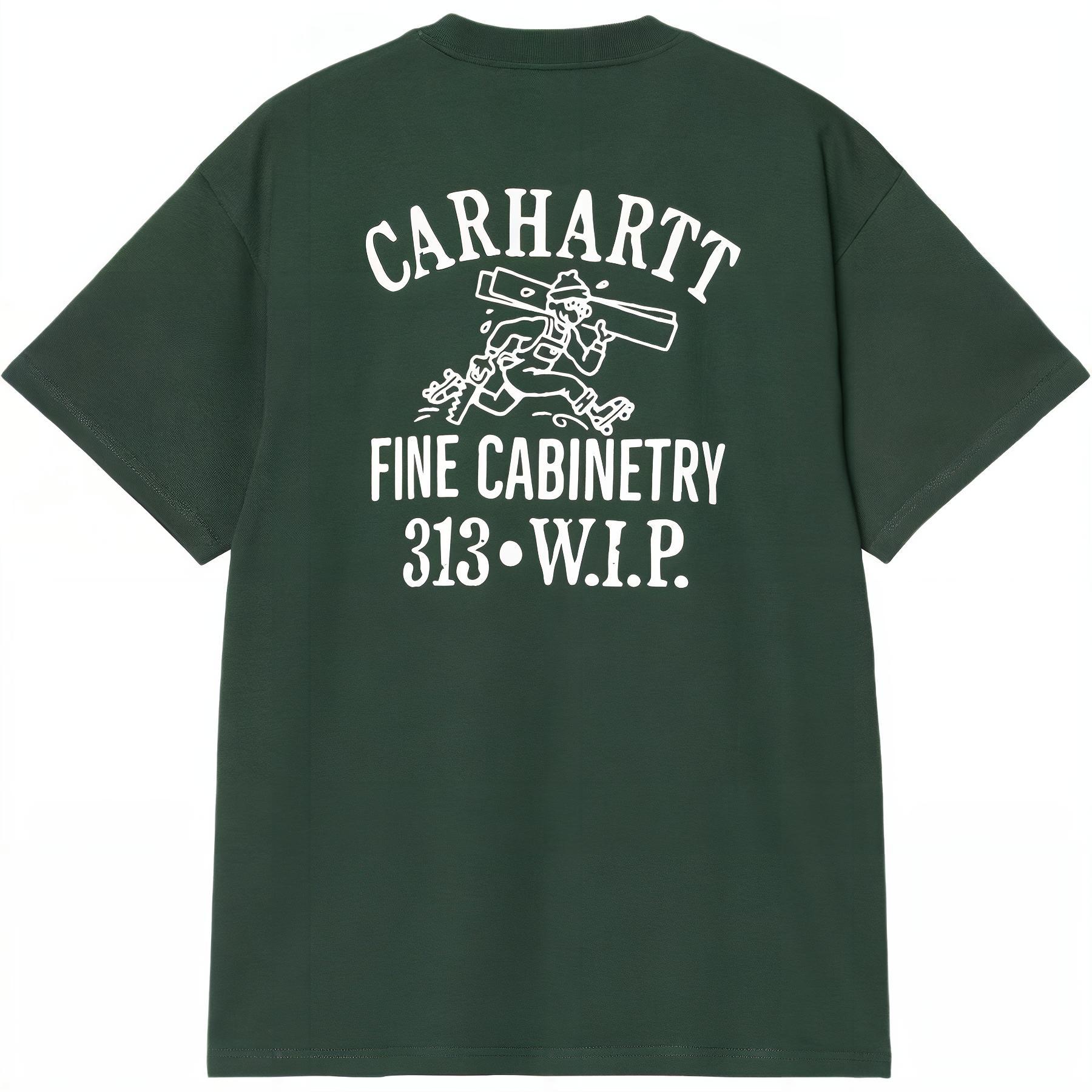 

Футболка из органического хлопка Carhartt WIP, зеленый