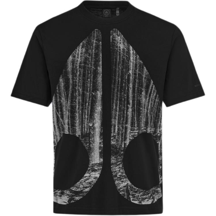 

Графическая футболка с принтом Moose Knuckles, черная