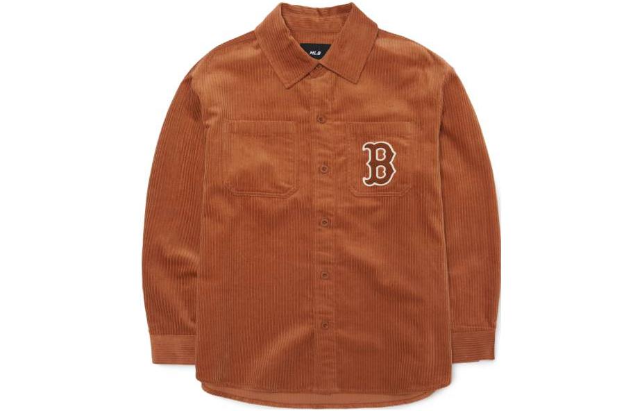 

Футболка унисекс коричневая MLB