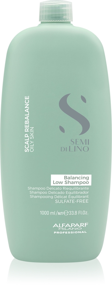 

Шампунь Semi di lino для восстановления баланса кожи головы для жирной кожи головы Alfaparf Milano, 1000 мл
