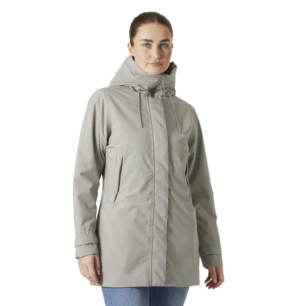 

Куртка Helly Hansen Victoria Insulated Mid rain, серый/зеленый