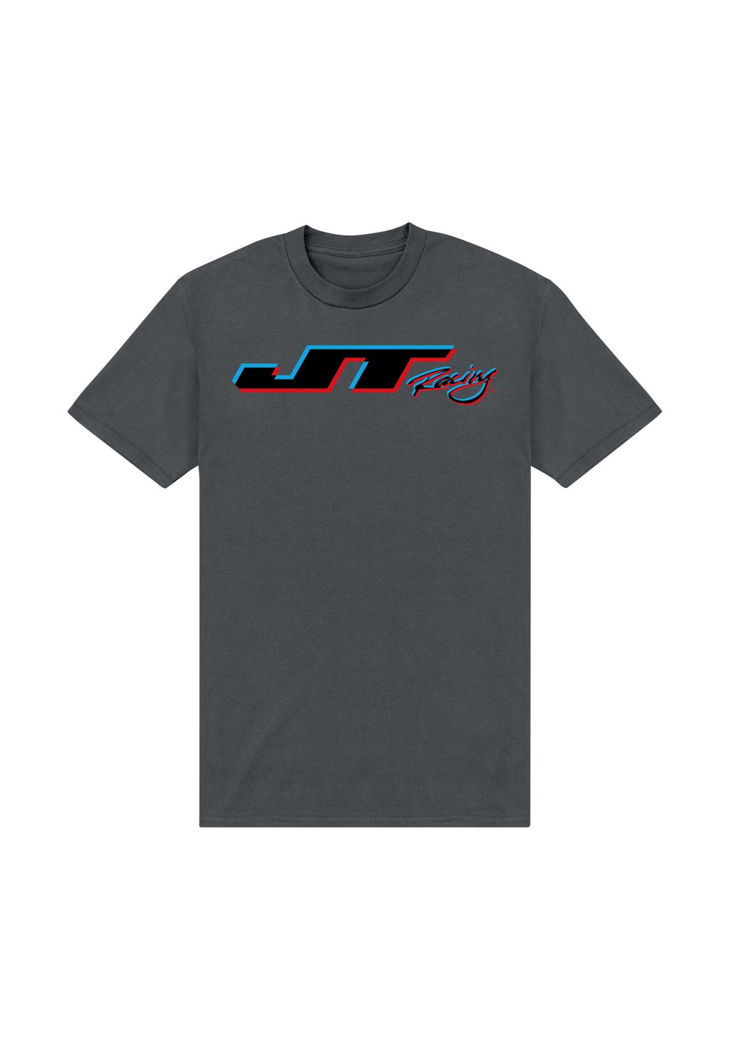 

Футболка с принтом JT RACING 3D LOGO Henry Tiger, серый