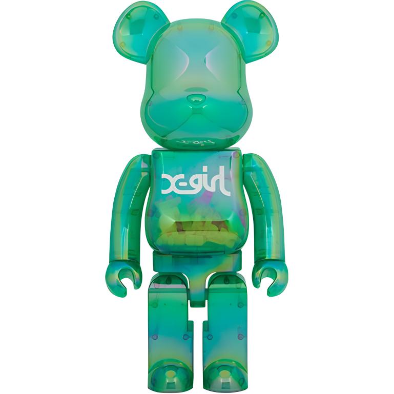 

BE@RBRICK X-Girl Clear Green Ver