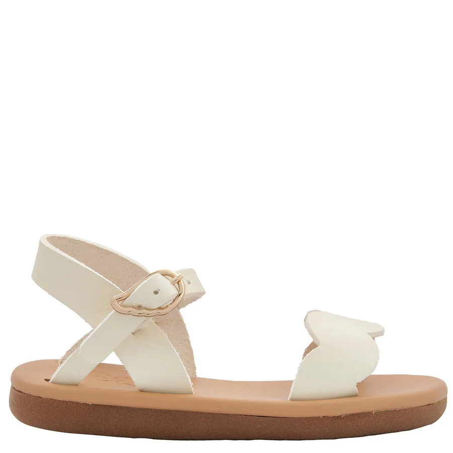 Древнегреческие сандалии для девушек Lil Ostrako мягкие сандалии Ancient Greek Sandals, белый