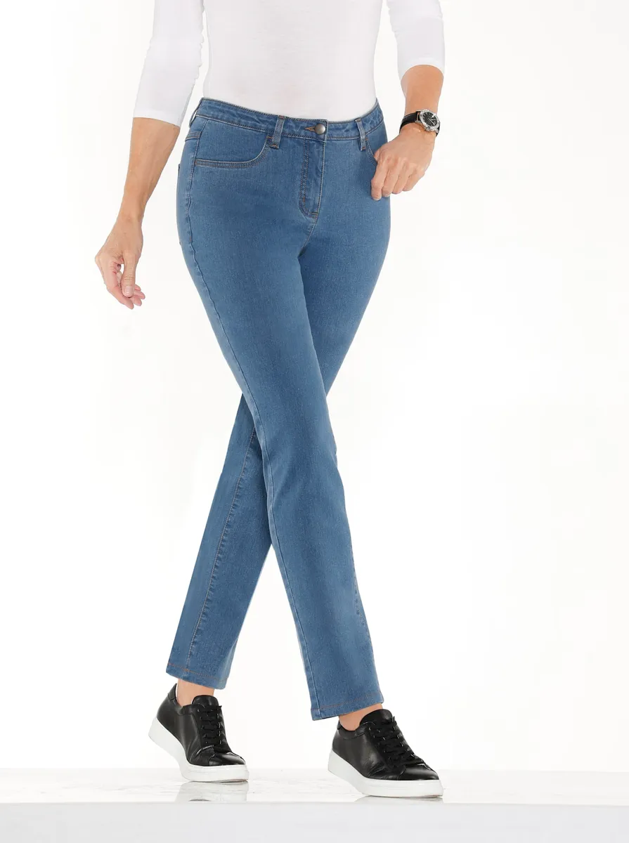 

Термоджинсы Classic Basics (1 шт.), цвет Blue-Bleached