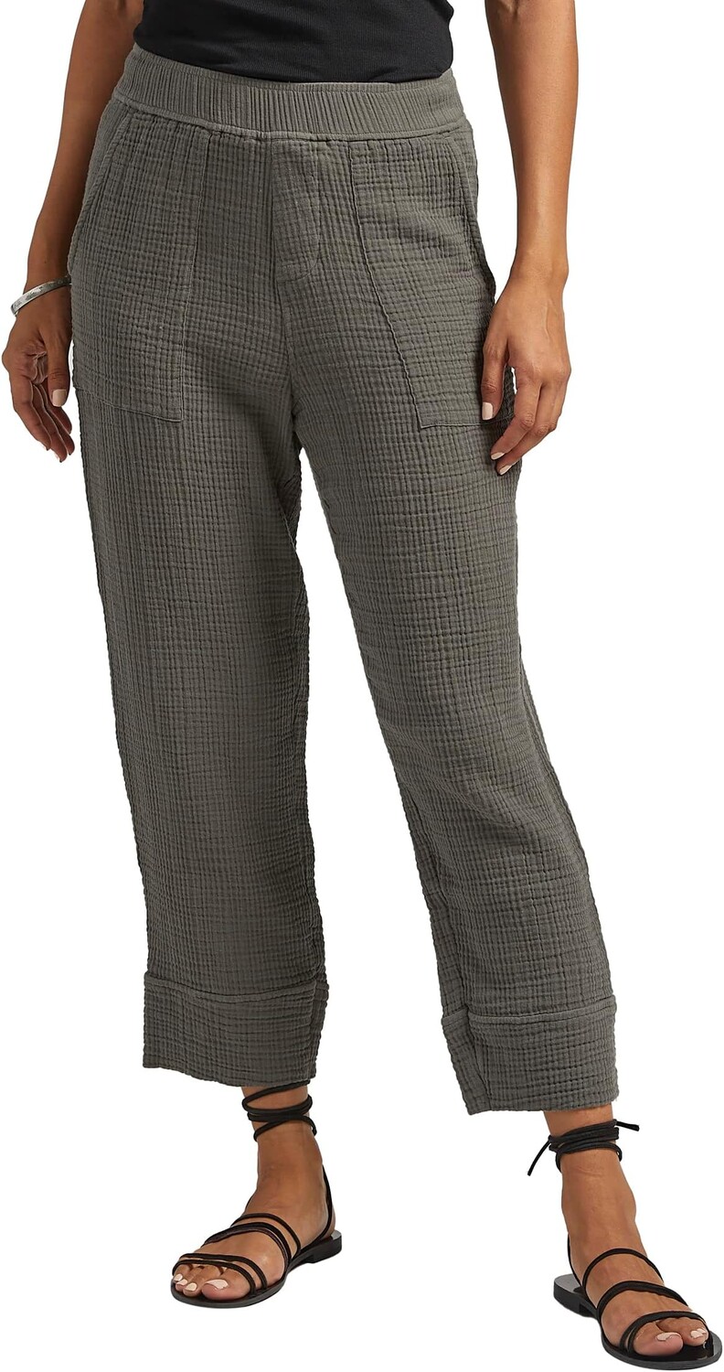 

Брюки Jag Jeans Pull-On High-Rise Pants, оливковый