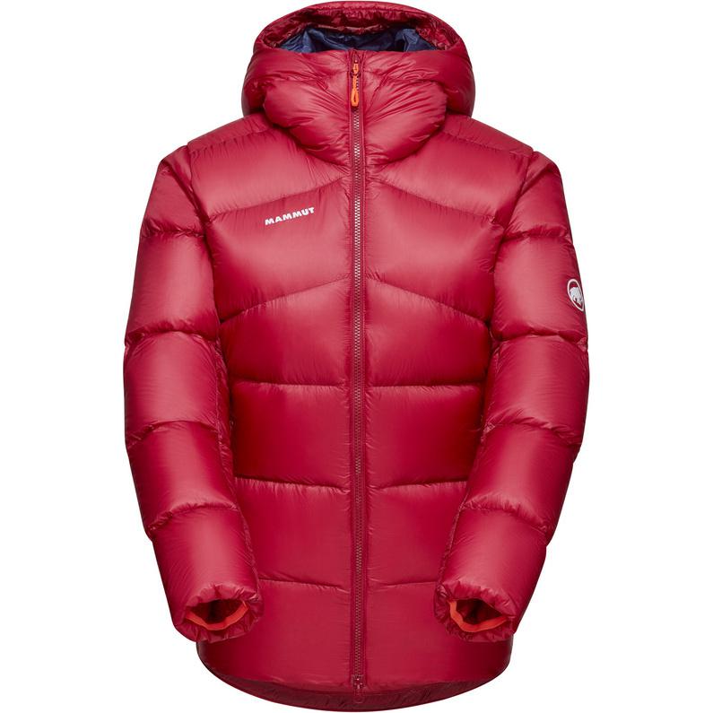 

MAMMUT Пуховик женский черный, Blood Plasma Red
