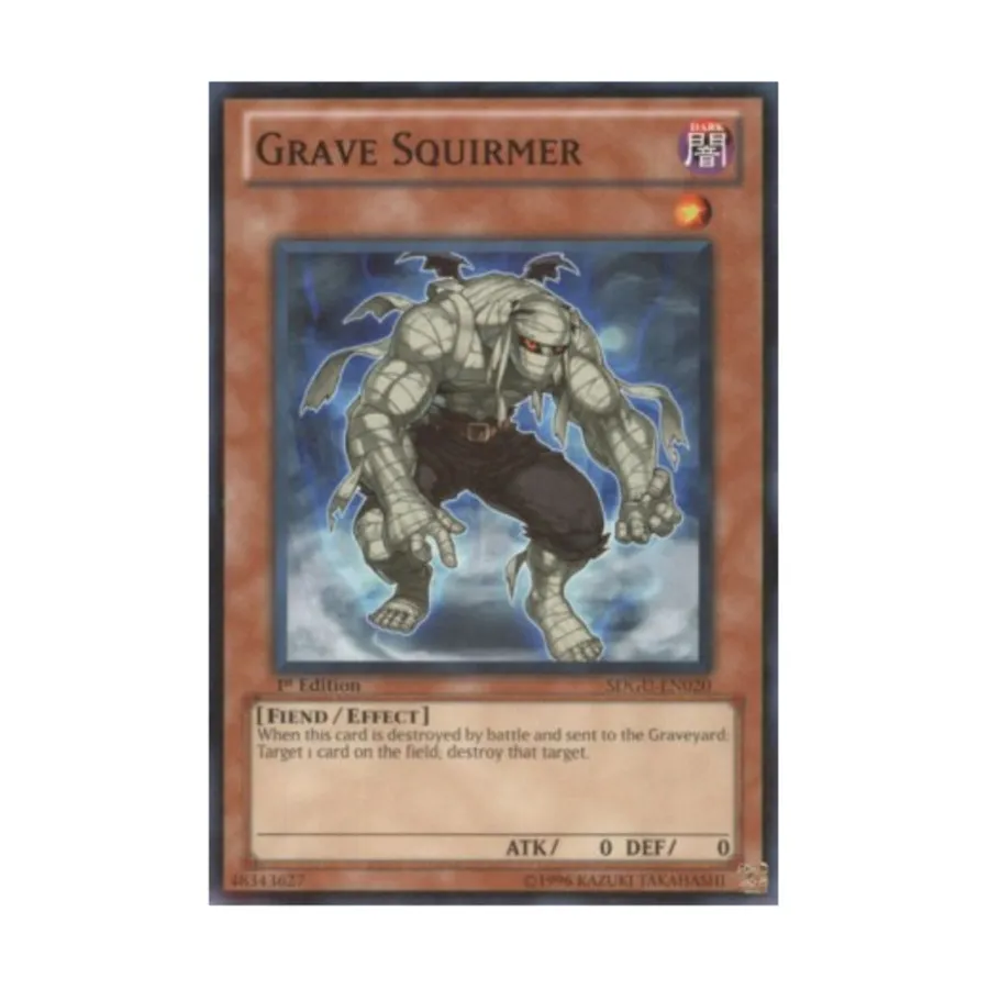 

CCG Могильный Сквирмер (Обычный), Yu-Gi-Oh - Structure Deck - Gates of the Underworld - Singles