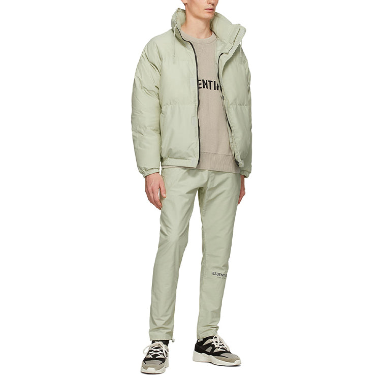 Пуховая куртка Fear of God Essentials FW20 Sage — фото 4