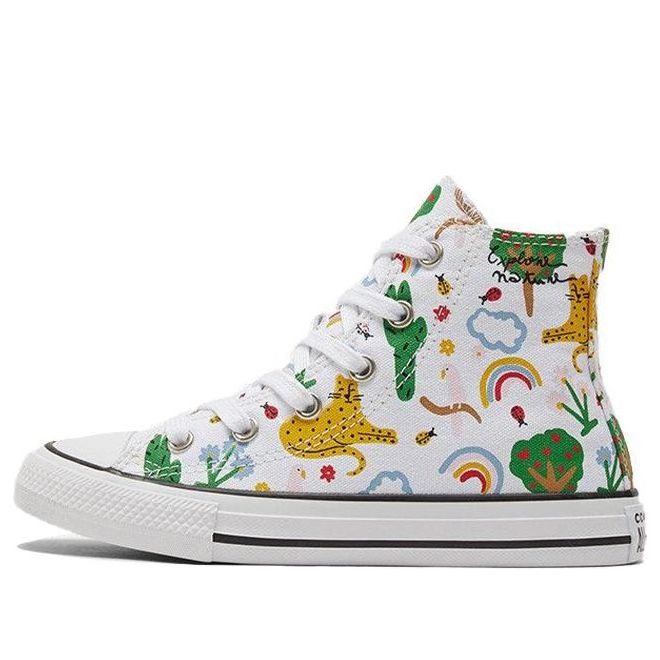 

Кроссовки Converse Chuck Taylor All Star 'White Green' 671101C1, зеленый