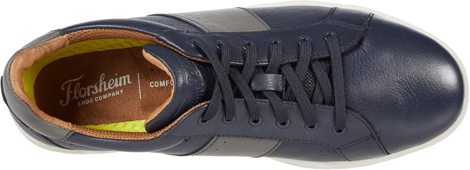 Мужские кроссовки Florsheim с перекрестным шнурком на мыске, темно-синий/серый — фото 2