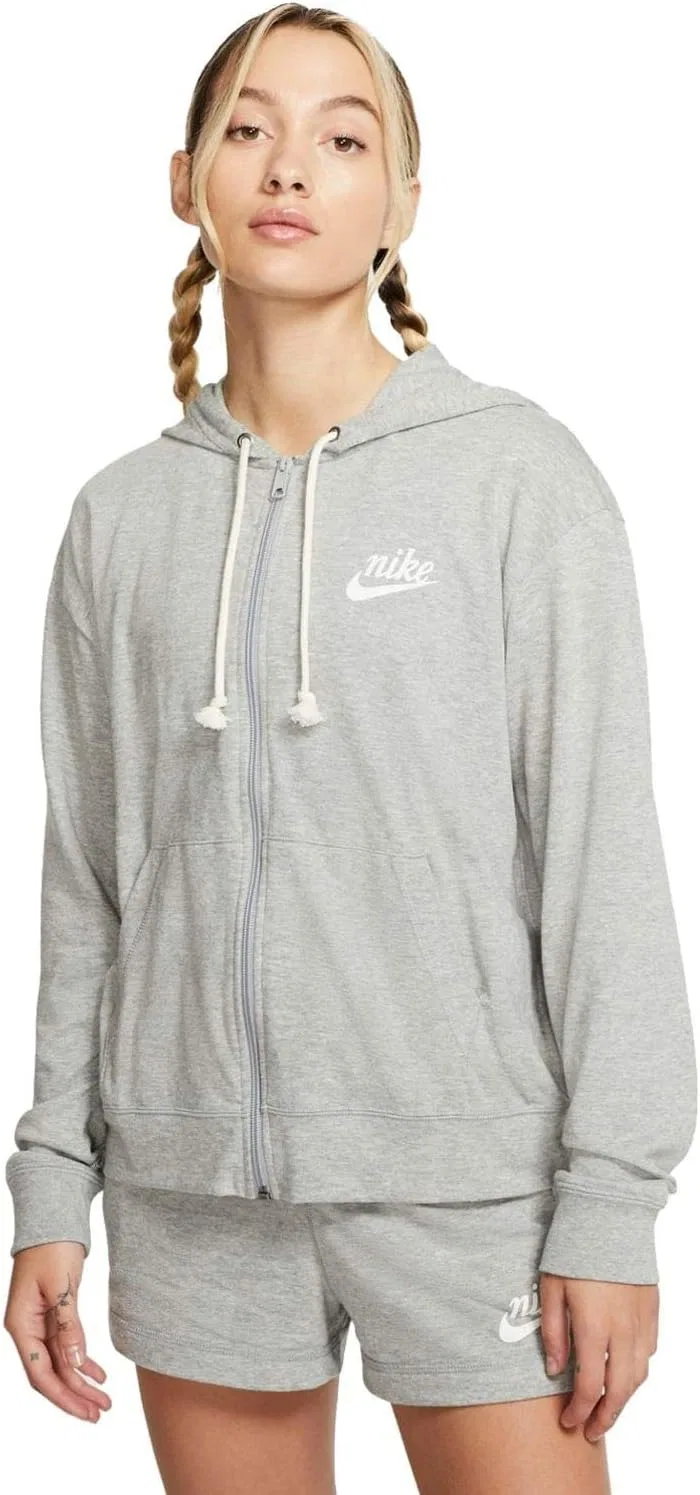 Женская толстовка Nike Sportswear Gym Vintage Hbr Hoodie Plus