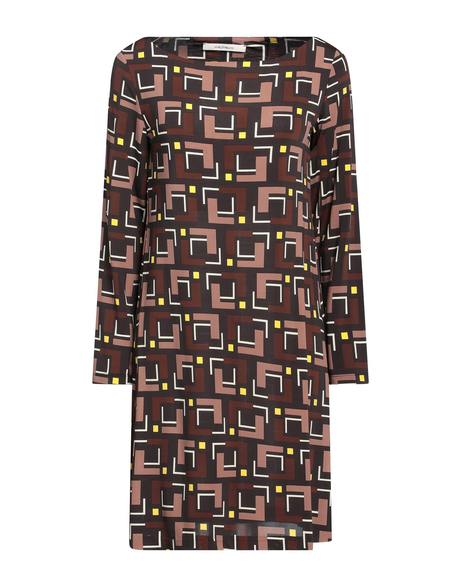 

Мини-платье Malìparmi, темно-коричневый