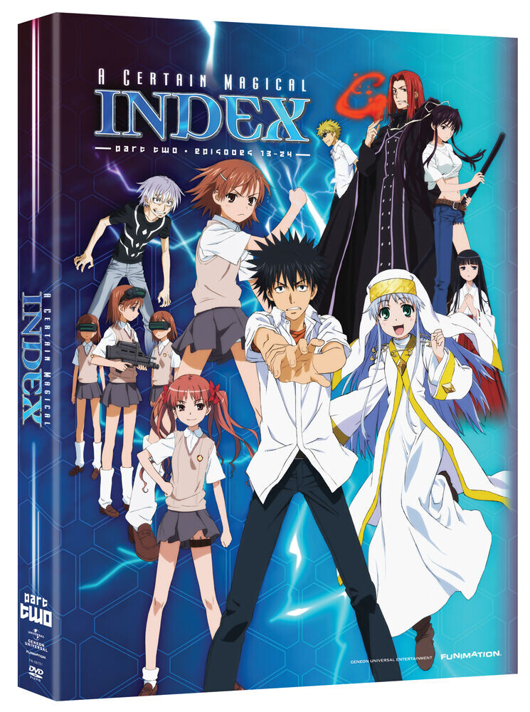 

DVD диск A Certain Magical Index - Season 1 Part 2 - DVD