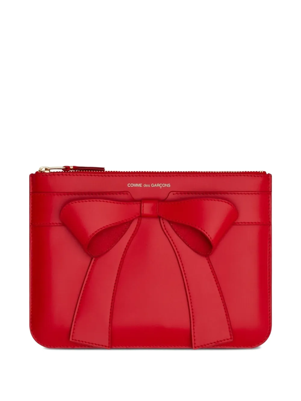 

Кошелек с бантом Comme Des Garçons Wallet, красный