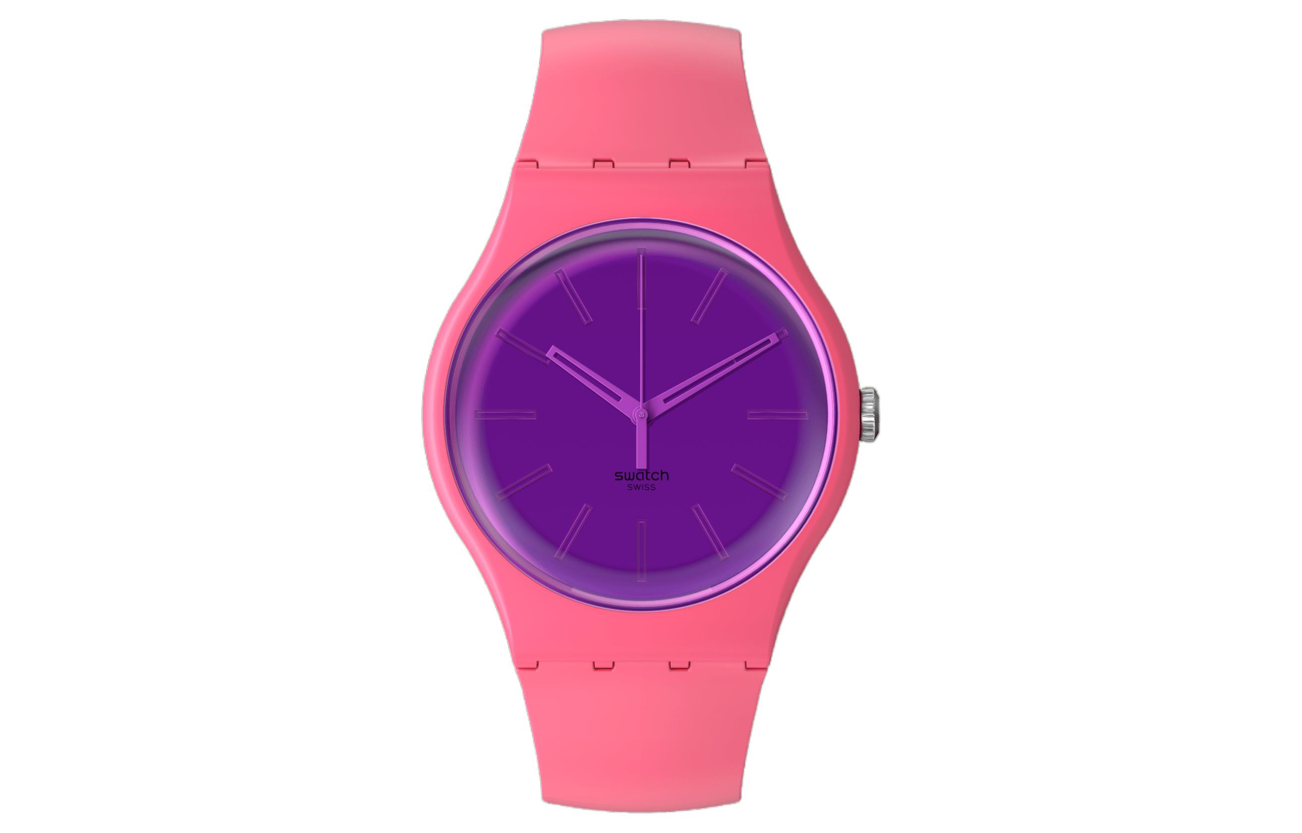 

SWATCH Часы Unisex Purple Watch SO29P102, Purple Watch Dial