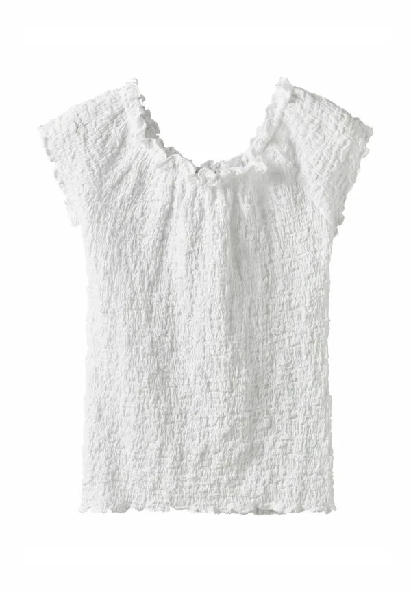 Футболка с принтом стандартного кроя Name It, Bright White