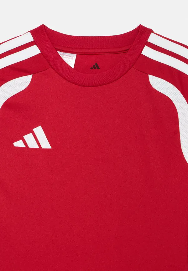 Спортивная футболка унисекс tiro league Adidas Performance, Team Power Red/White — фото 3