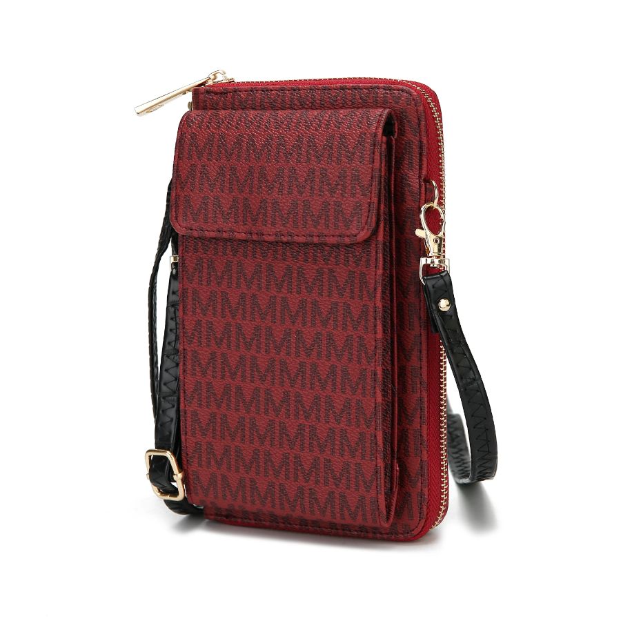 

Сумка-кошелек Mala Phone сумка через плечо MKF Collection By Mia K., цвет burgundy