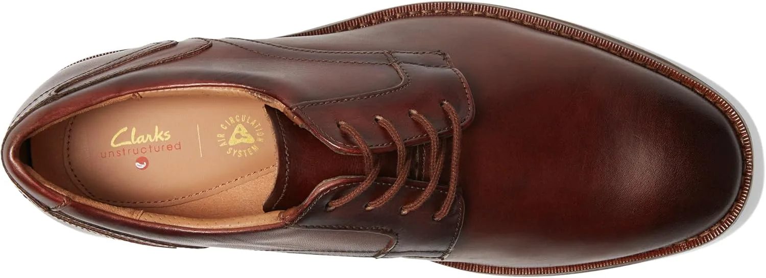 Мужские туфли Clarks Un Hugh Lace Oxford, коричневый — фото 3