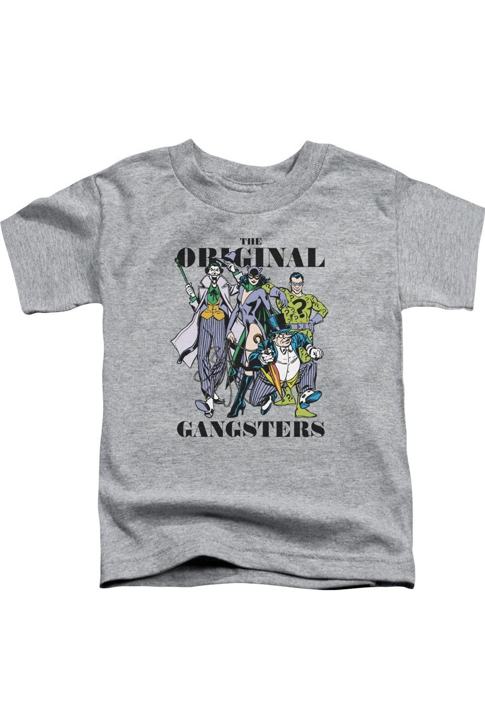 

Футболка DC Comics Original Gangsters с коротким рукавом для детей Gildan, Athletic Heather