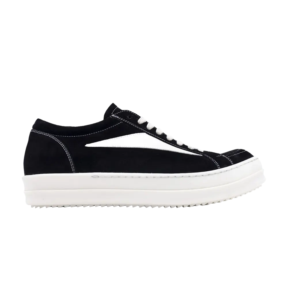 

Низкие кроссовки Rick Owens EDFU Suede Leather Vintage Low, черный