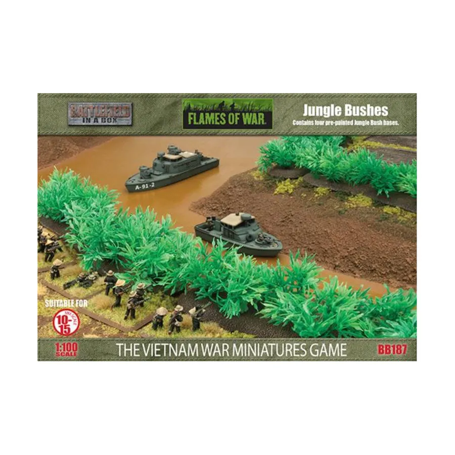 

Джунгли Кусты, Flames of War - Vietnam - Bases, Accessories & Destroyed Vehicles