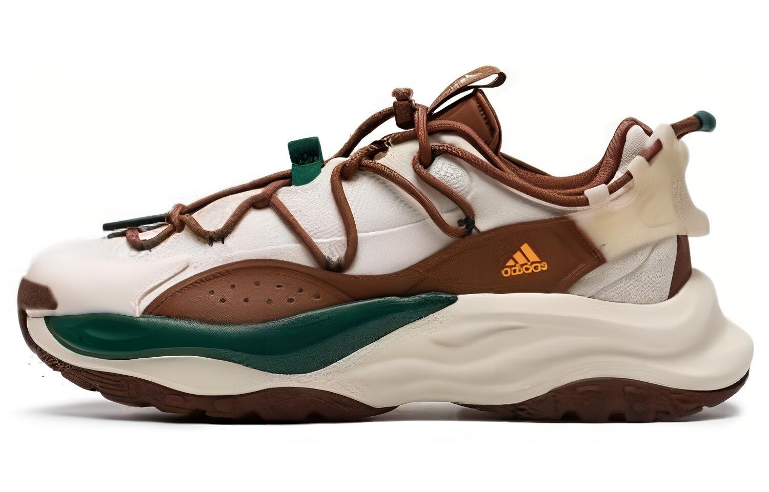 Adidas Maxxwavy Кроссовки унисекс, Белый/Коричневый