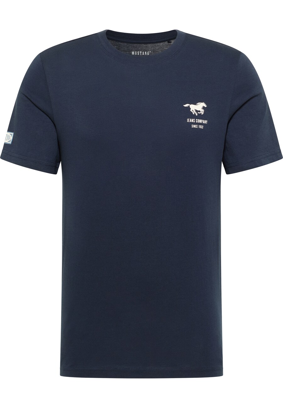 

Классическая футболка MUSTANG Shirt, темно-синий