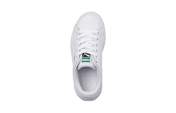 Кроссовки basket classic jr white Puma, белый — фото 4