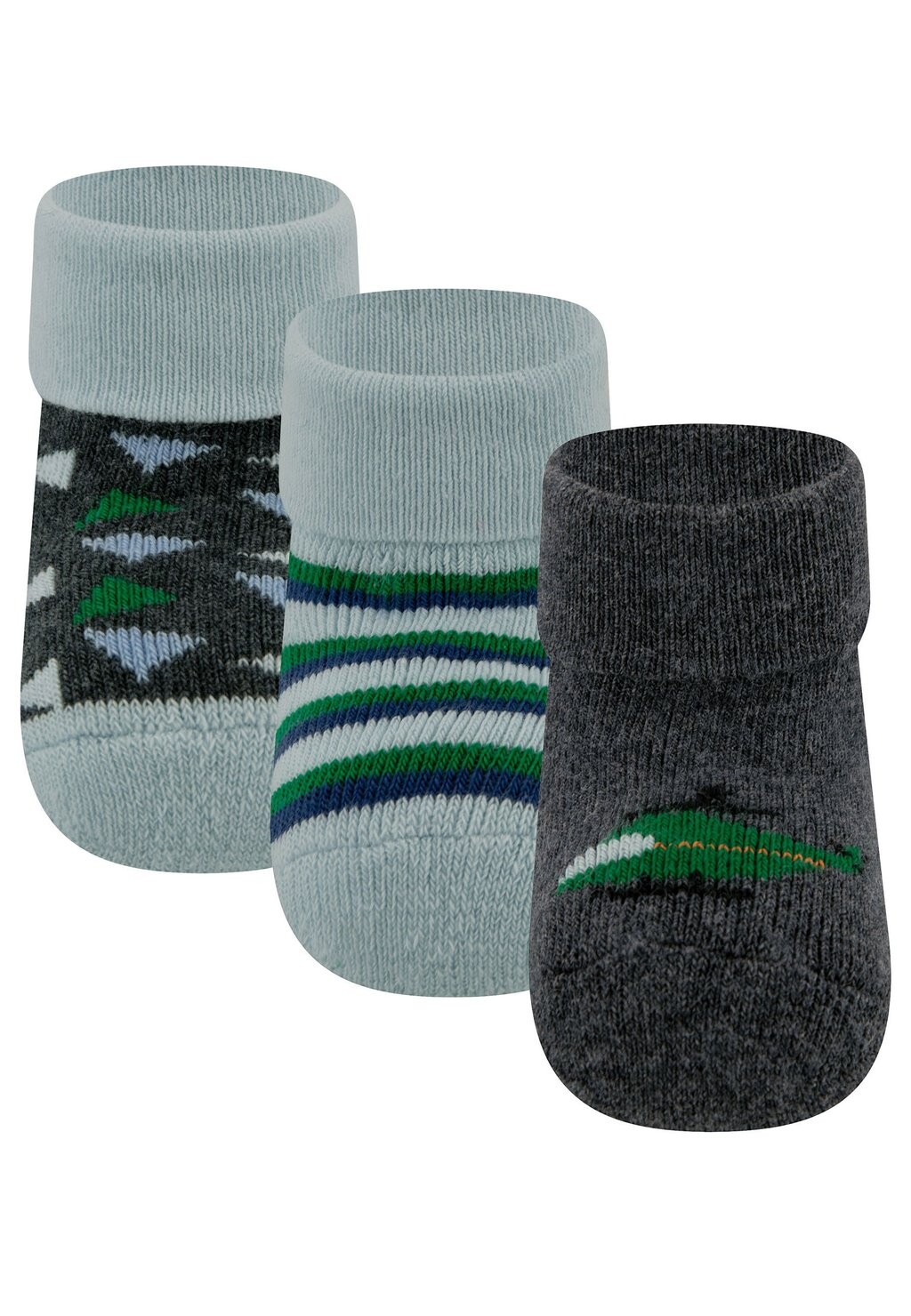 

Носки NEWBORN 3ER PACK Ewers, цвет smoke anthrazit mel