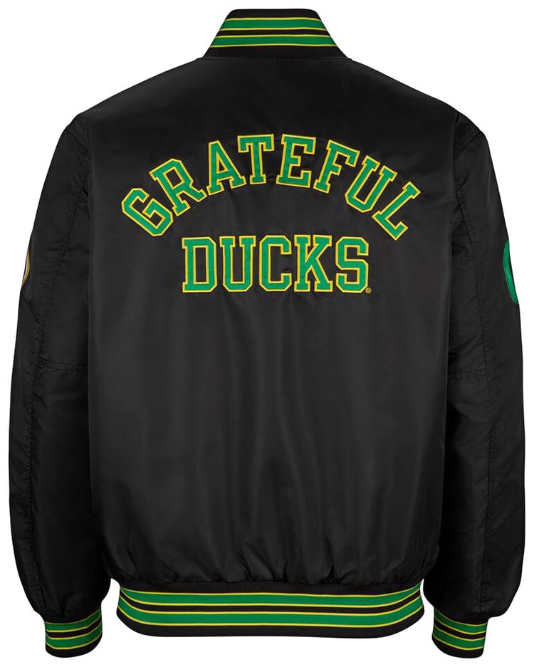 Куртка Nike x Class Trip x Grateful Dead x Oregon Grateful Ducks Bomber, черный — фото 2