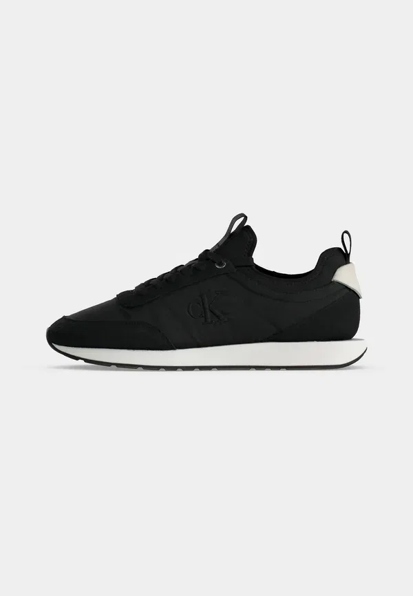 Кроссовки Calvin Klein Retro Runner Laceup, черный/ярко-белый — фото 2