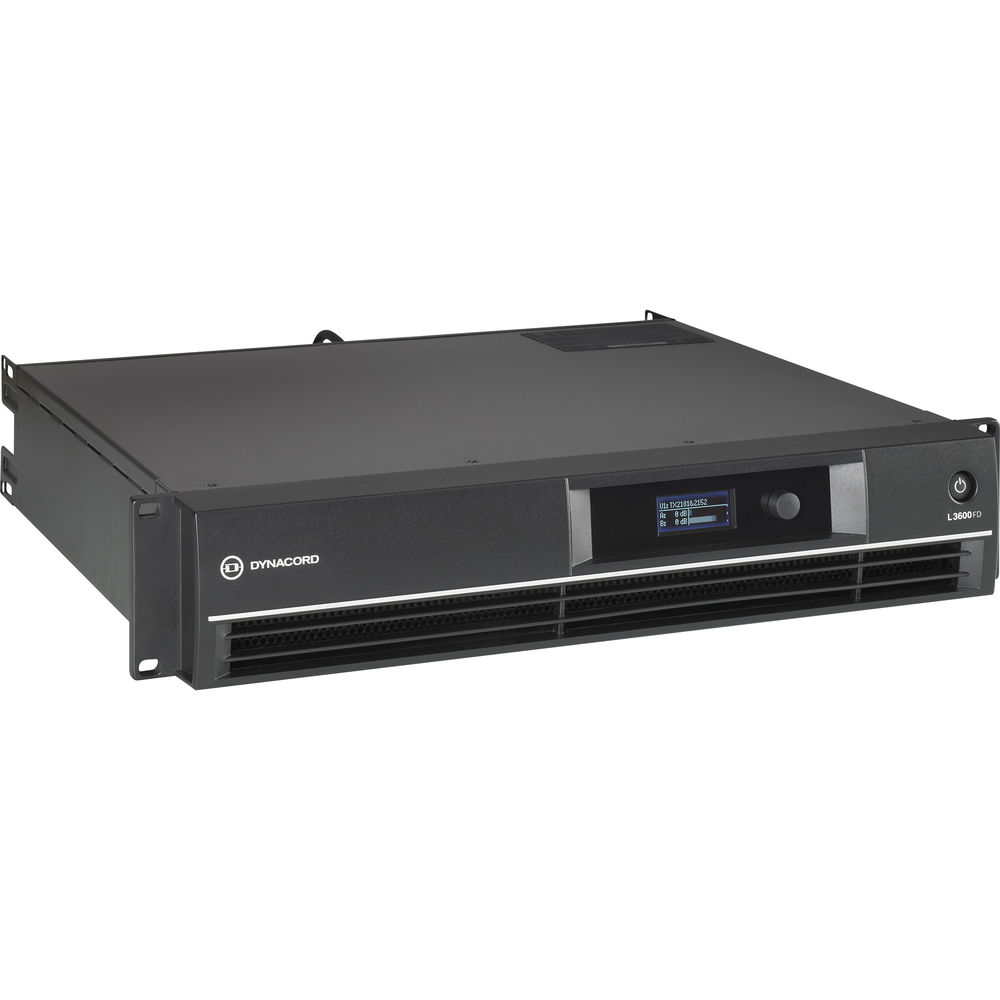 

Dynacord L3600FD L-Series FIR-Drive Power Amplifier L3600FD-US