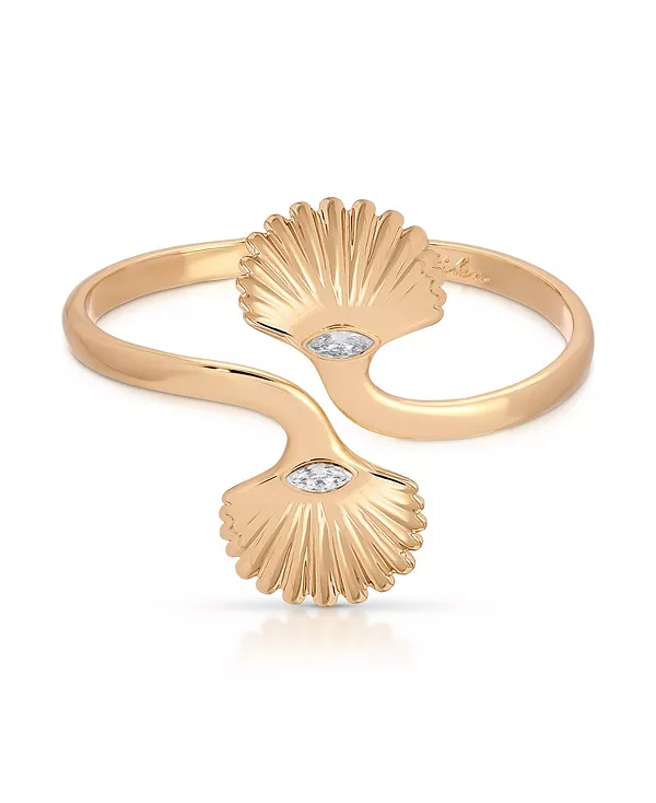 

Браслет-Манжета из ракушек Санторини Ettika, gold