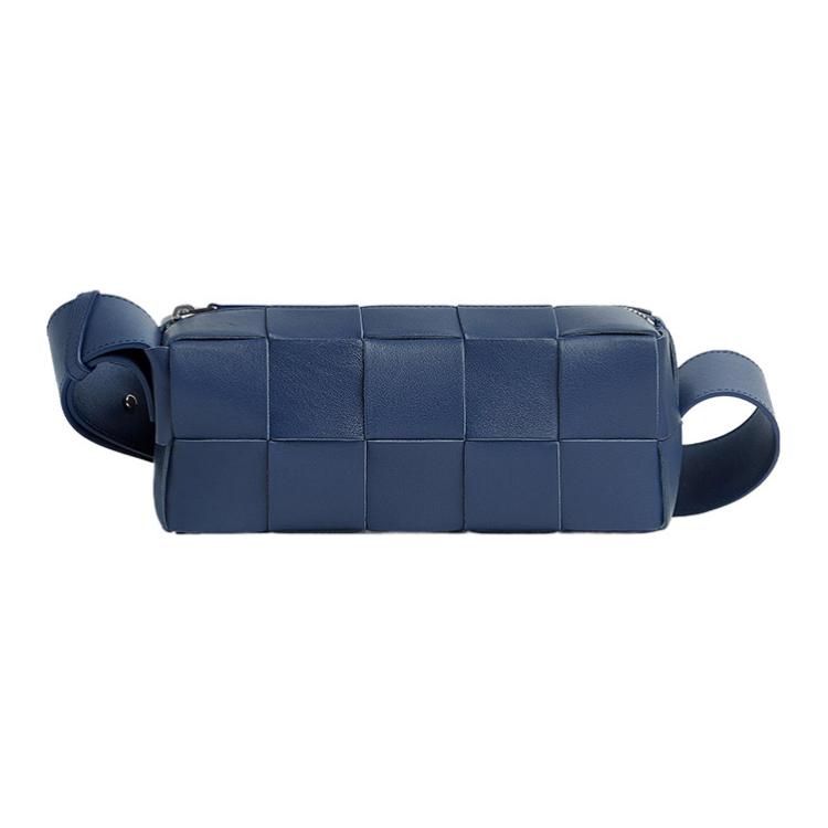 

Bottega Veneta Кожаный плечевой мешок из кирпичного кассетного материала