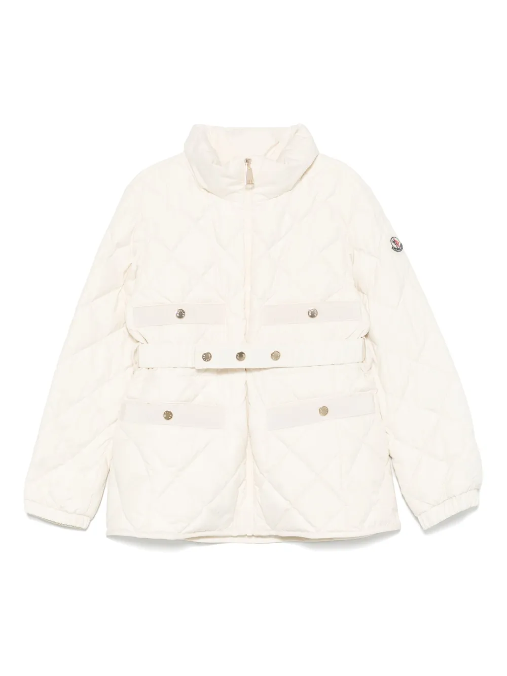 

Бомбер на молнии Moncler Enfant, нейтральный