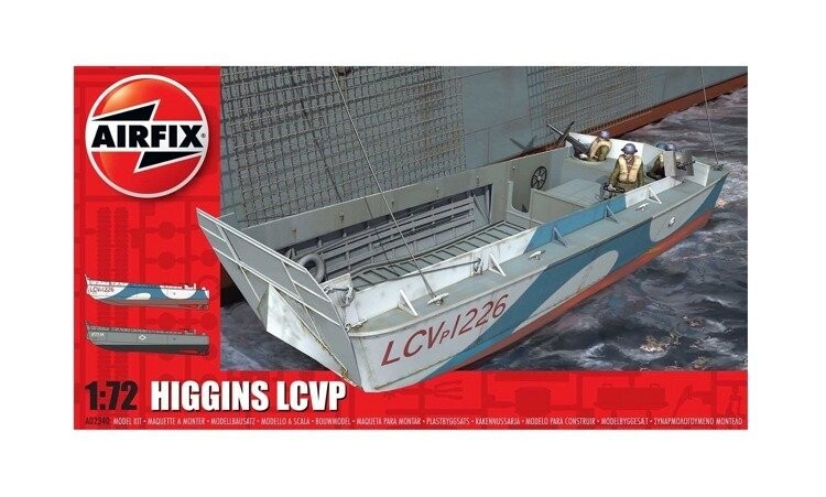 

Airfix, баржа Higgins LCVP, комплект модели