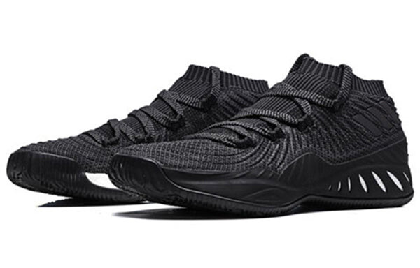 Кроссовки crazy explosion 2017 primeknit low Adidas, черный — фото 2