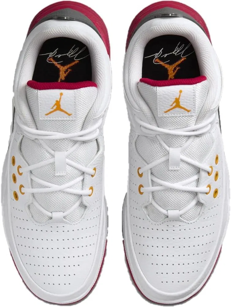 Мужские баскетбольные кроссовки Nike Jordan Max Aura 5, White Vivid Orange Cardina — фото 3