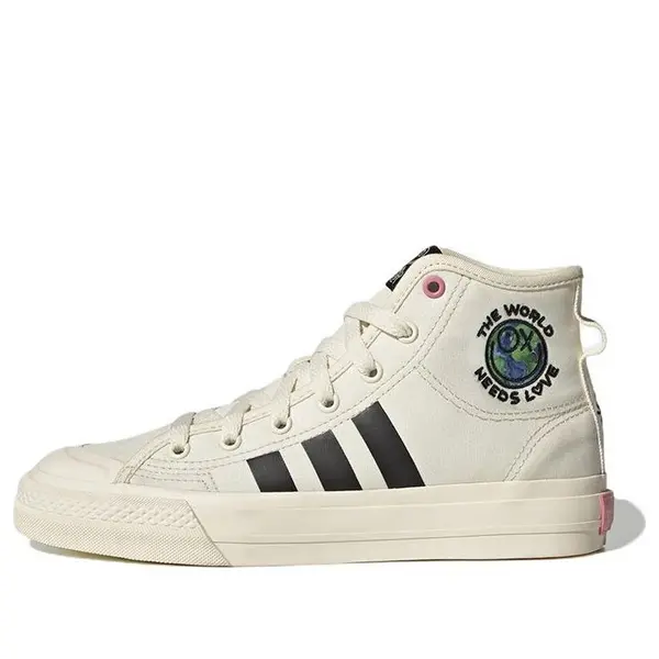 

Кроссовки nizza hi rf x andr saraiva Adidas, белый