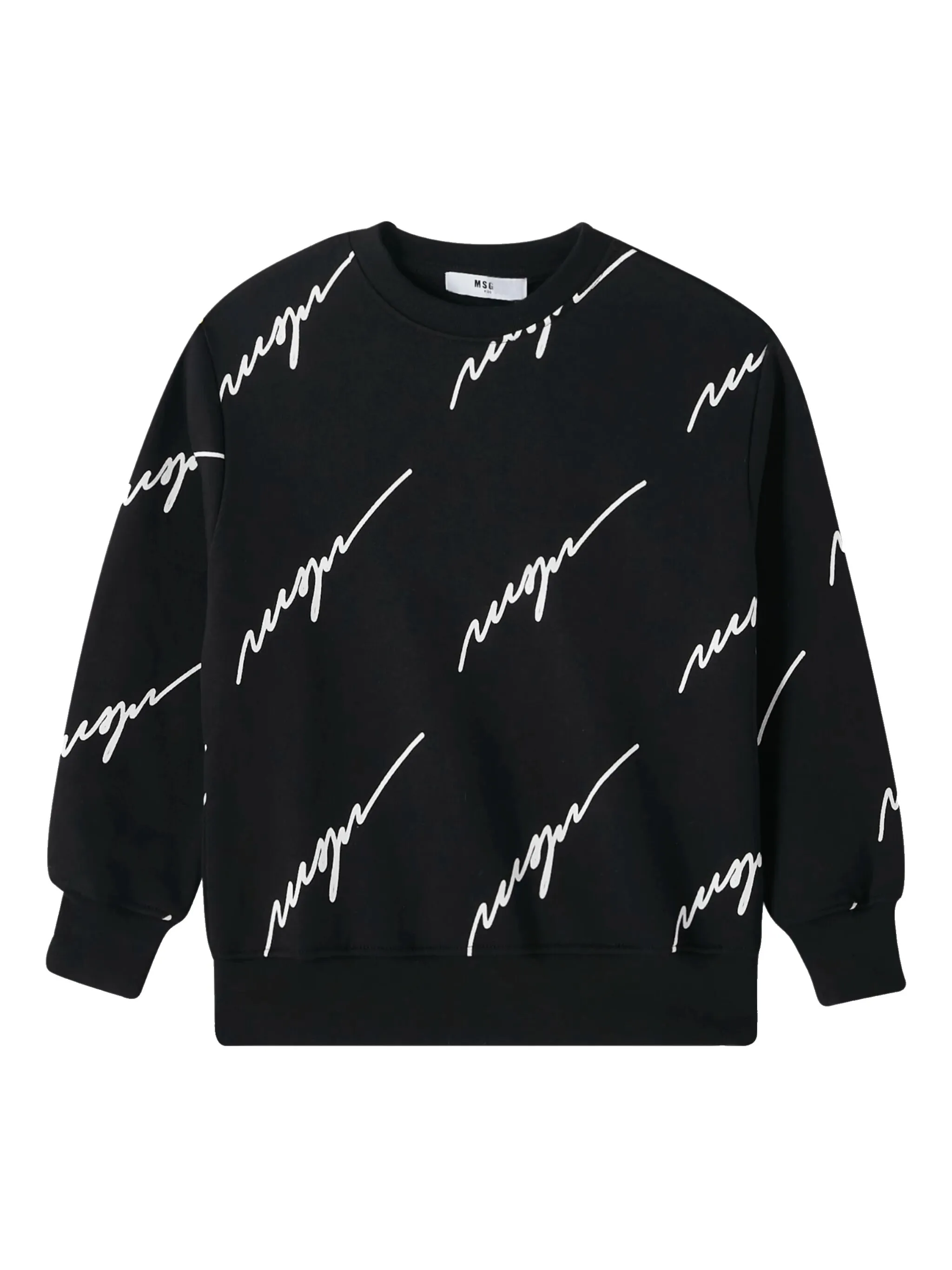 

Толстовка с логотипом Msgm Kids, черный