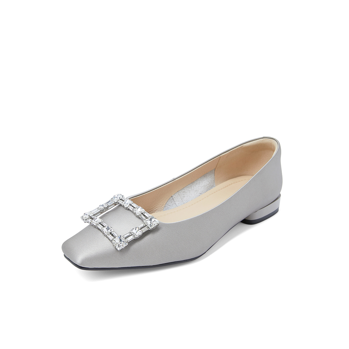 COMELY Женские повседневные туфли-лодочки светло-серые, цвет Light Gray — фото 2