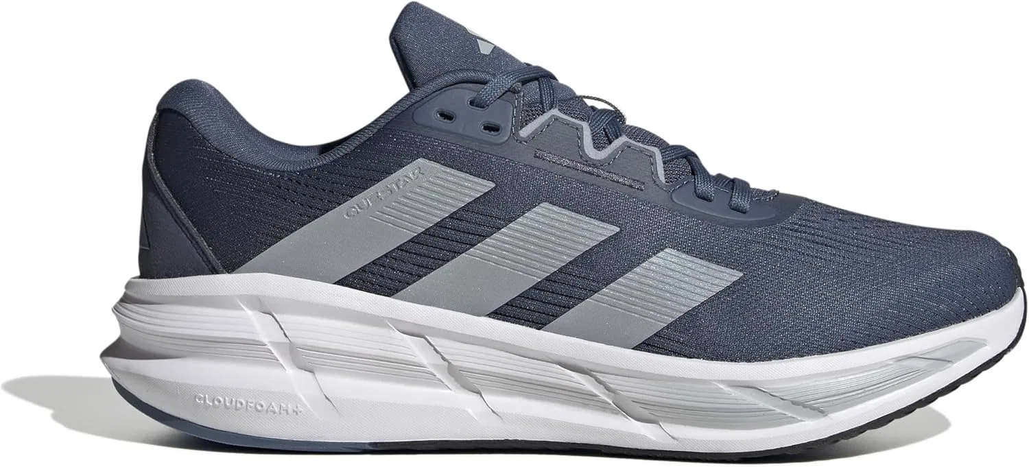 Мужские беговые кроссовки Adidas Questar 3, Preloved Ink Halo Silver Shadow Navy — фото 2