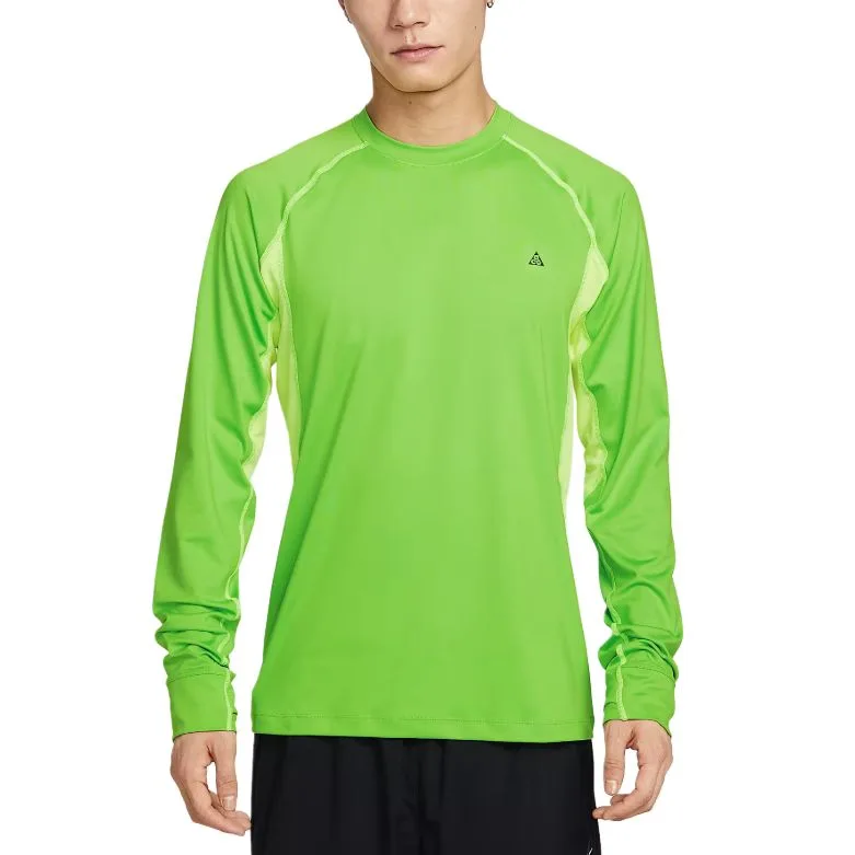 Футболка мужская ACG Quick Dry Nike, Bright Green/Neon Ice Yellow/Fir Green/Black