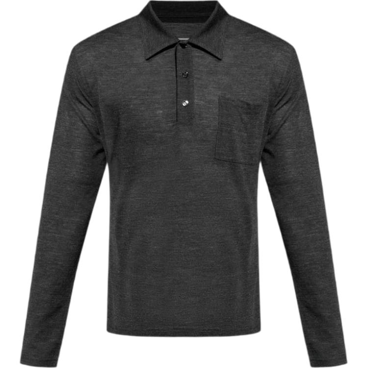 

Длинный рукав Поло MM6 Maison Margiela, серый