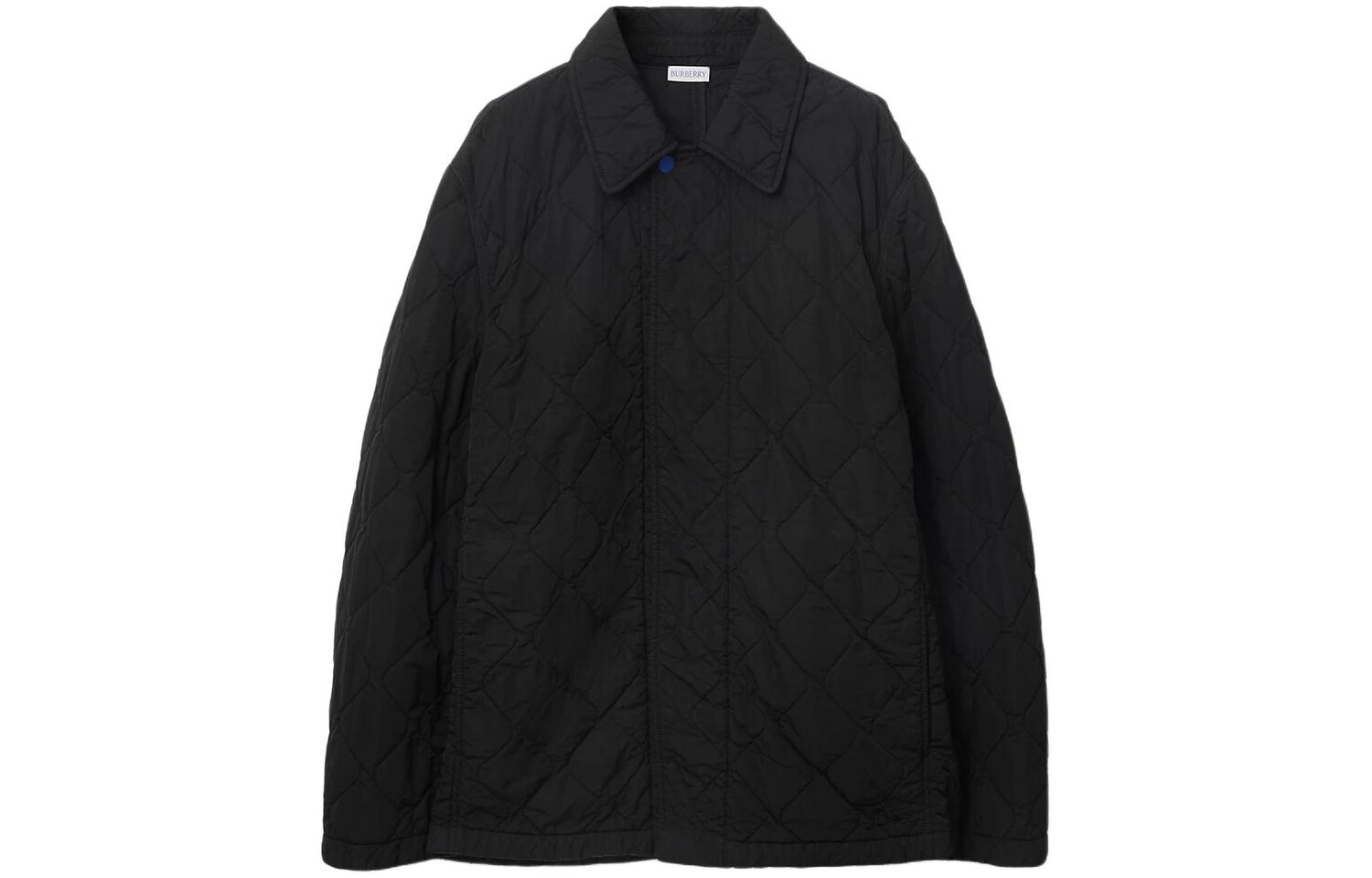 Стеганая куртка Burberry, ониксового цвета